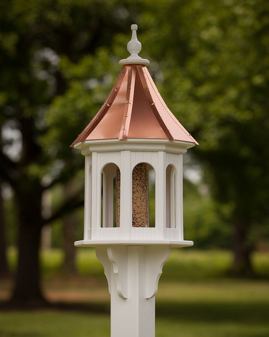 Copper Roof Gazebo Bird Feeder Slope- 36x14